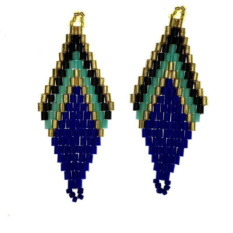 Miyuki Delica Beaded Pendant 2Pcs #5