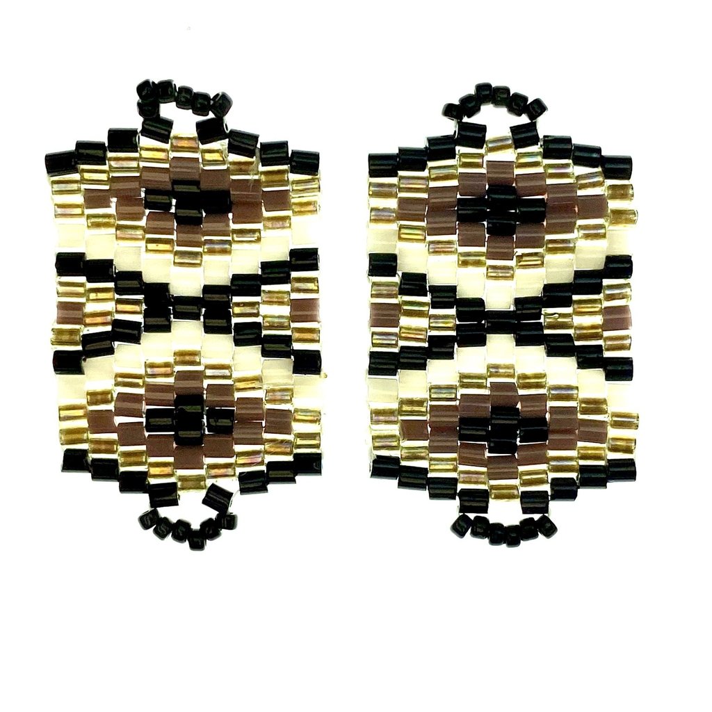 Miyuki Delica Beaded Pendant 2Pcs #32