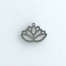 Bead World Lotus  Stainless Steel  13.6x18mm