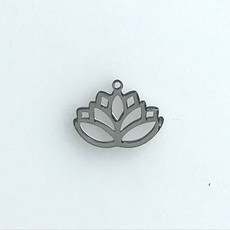 Bead World Lotus  Stainless Steel  13.6x18mm