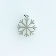 Bead World Snowflake  Stainless Steel  14mm