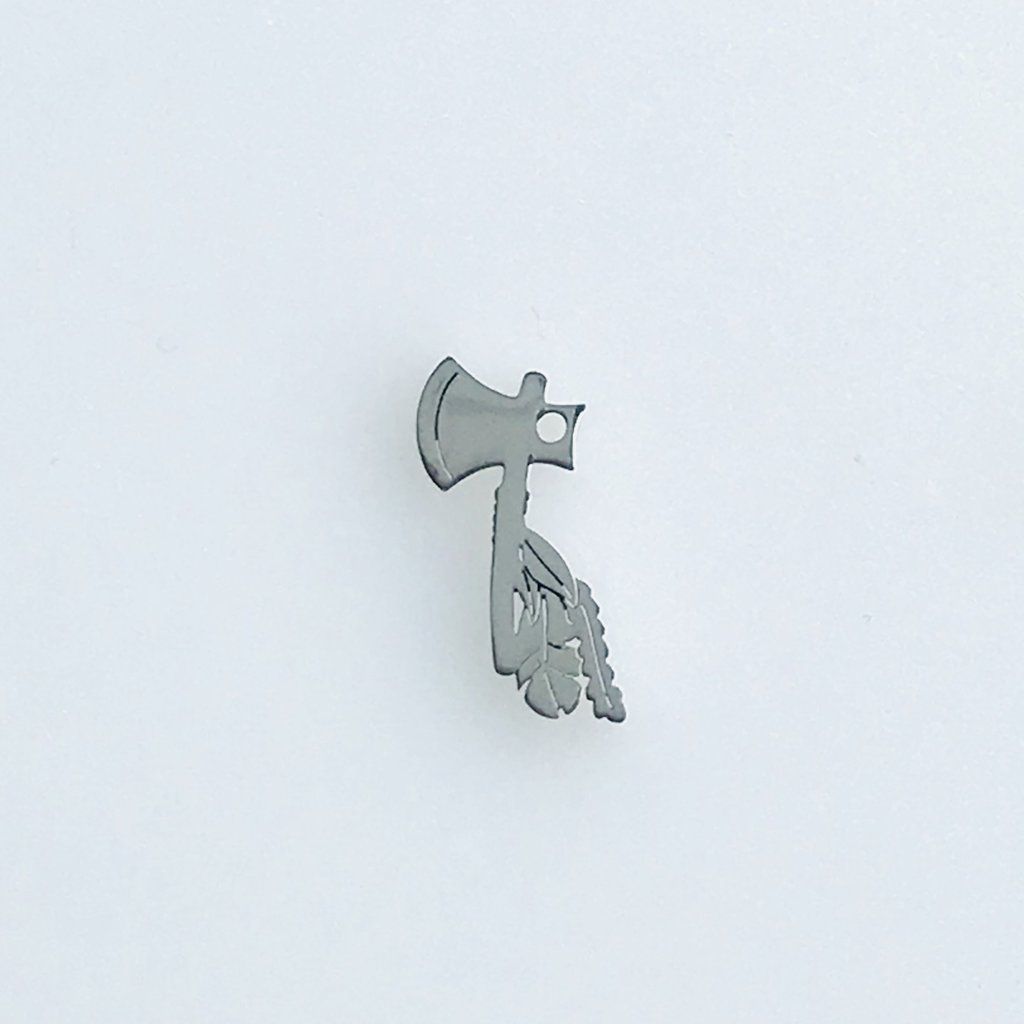 Bead World Axe  Stainless Steel  15x7mm