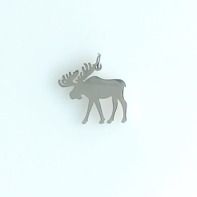 Bead World Moose Stainless Steel  14x15.6mm
