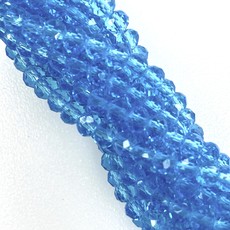 Bead World "Blues"  4mm  Round Crystal Faceted Beads - 144 pcs/Strand