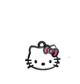 Bead World Hello Kitty  Enamel - 20mmx 17mm 2pcs