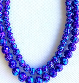 Bead World Decorative Glass Beads Blue/Purple