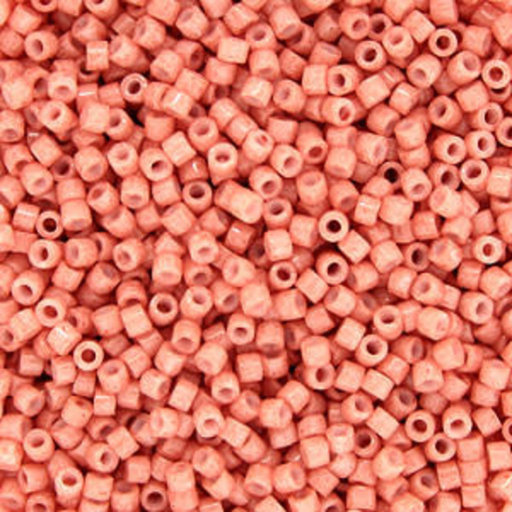 Miyuki Delica #11   Opaque Peach Db1363     7.5gms