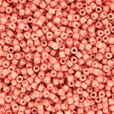 Miyuki Delica #11   Opaque Peach Db1363     7.5gms