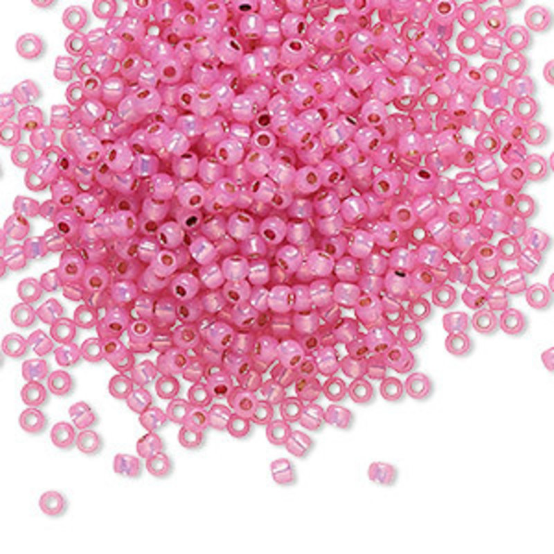 Toho Toho#11 S-Lined Milky Hot Pink A4247 7.5gms