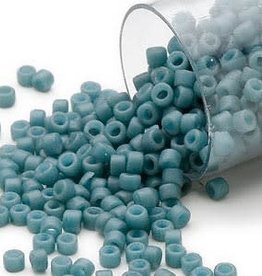 Miyuki Delica #11 Opaque Matte Grey Blue Db0792 7.5gms