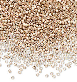Miyuki Delica #11 Matte Galvanized Champagne Db1152 7.5gms