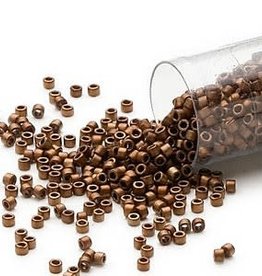 Miyuki Delica #11 Matte Metallic Luster Bronze Db1051 7.5gms