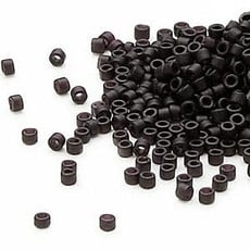 Miyuki Delica #11 Matte Black Db0310 7.5gms
