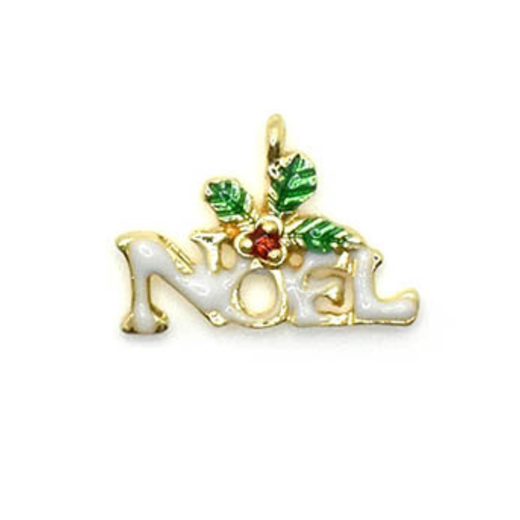 Bead World Noel Mistletoe 20mm x 15mm 3 pcs.