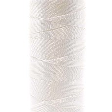 Bead World BEADING THREAD  WHITE #12D Nylon  150M