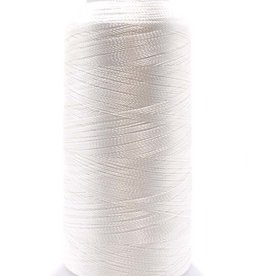 Bead World BEADING THREAD  WHITE #2D Nylon