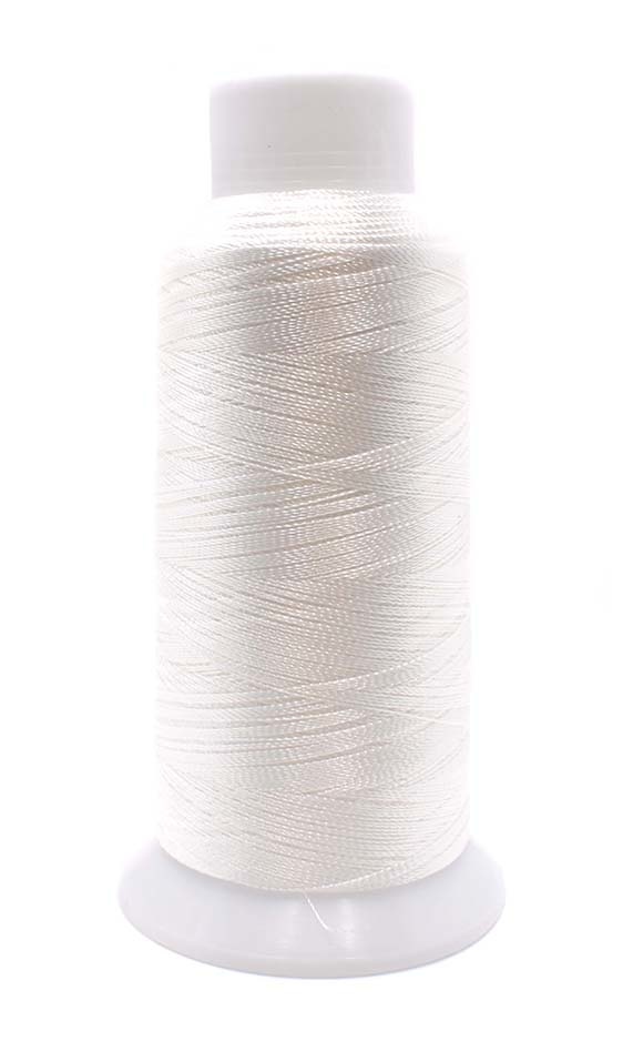 Bead World BEADING THREAD WHITE 2D Nylon Bead World Incorporated