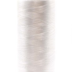 Bead World BEADING THREAD  WHITE #4D Nylon