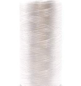 Bead World BEADING THREAD  WHITE #4D Nylon