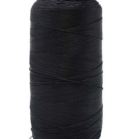 Bead World BEADING THREAD BLACK #4D Nylon