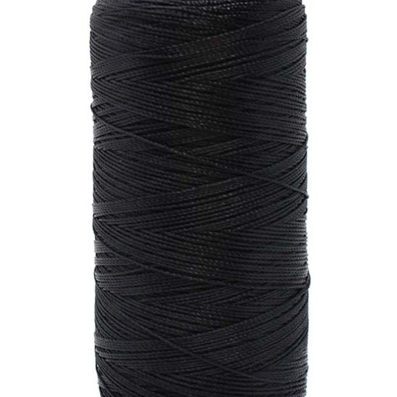 Bead World BEADING THREAD BLACK #6D Nylon 450M