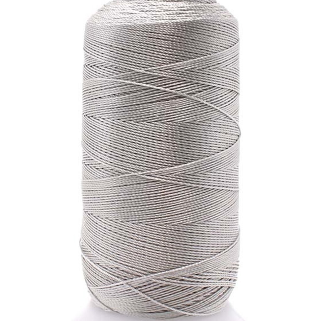 Beading Thread Lt Grey #6D Nylon 450M - Bead World Incorporated