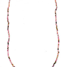 Bead World Tourmaline Faceted 16" Strand