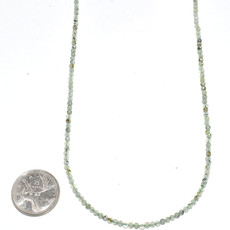 Bead World Prehnite Faceted 16" Strand