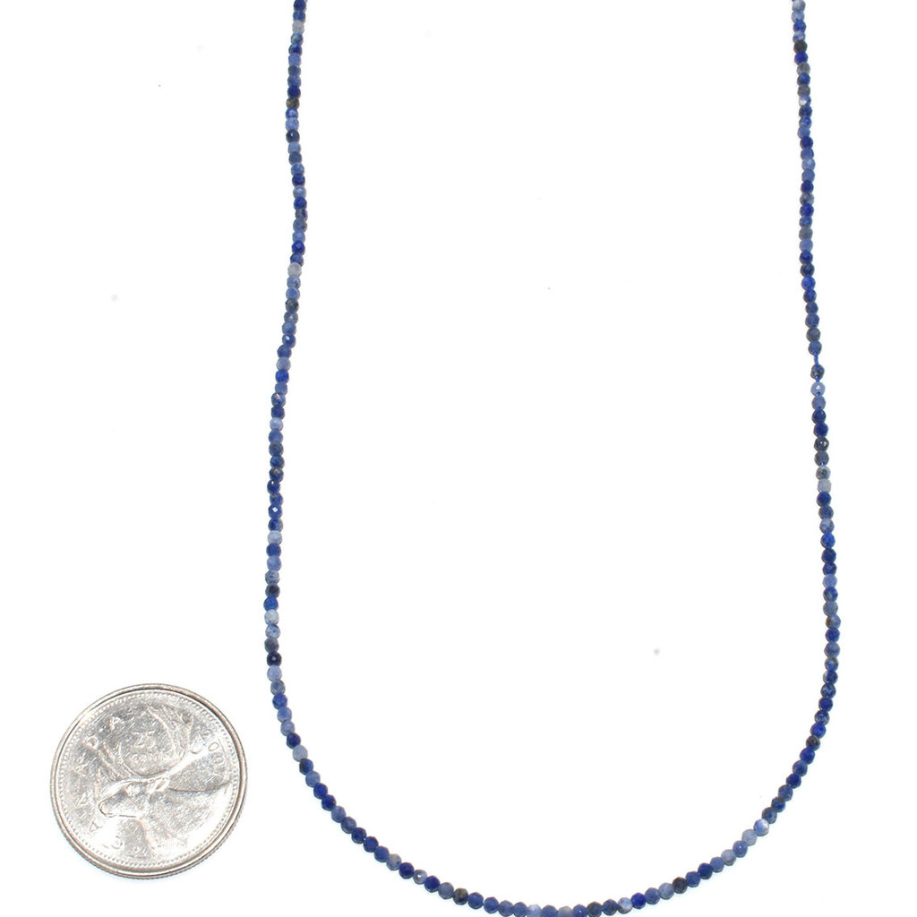 Bead World Sodalite Faceted 16" Strand