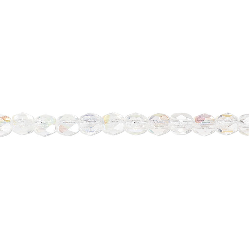 Preciosa Fire-Polished 16" Strand Crystal AB