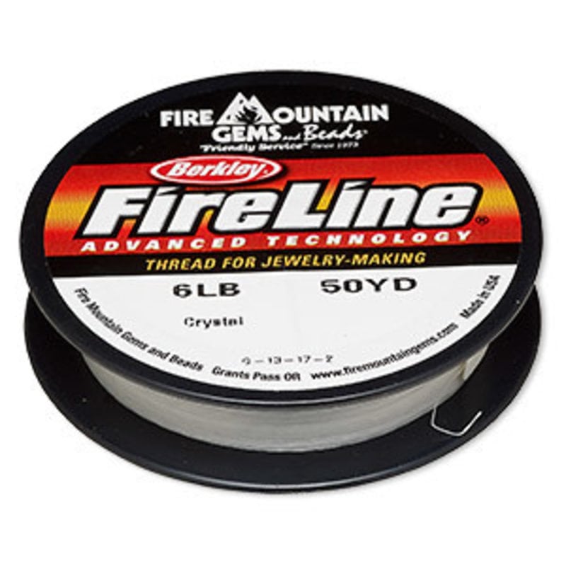 6 Lb 125 or 300 Yd Crystal FIRELINE 