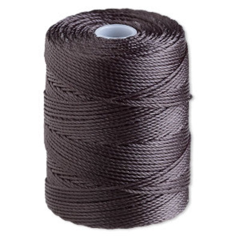 Nylon Thread Thread Nylon Brown #6 2Yrds - Bead World Incorporated