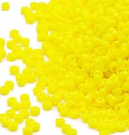 Miyuki #15 Rocaille Seed Bead Opaque Yellow 35 Grams
