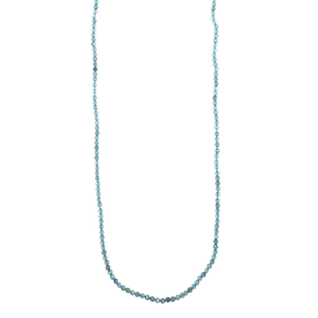 Bead World Light Apatite Faceted 16" Strand