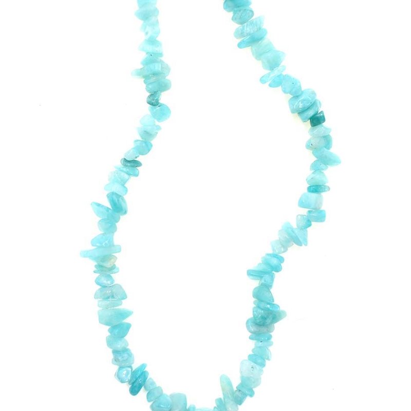 Amazonite Stone Chip 36" Strand