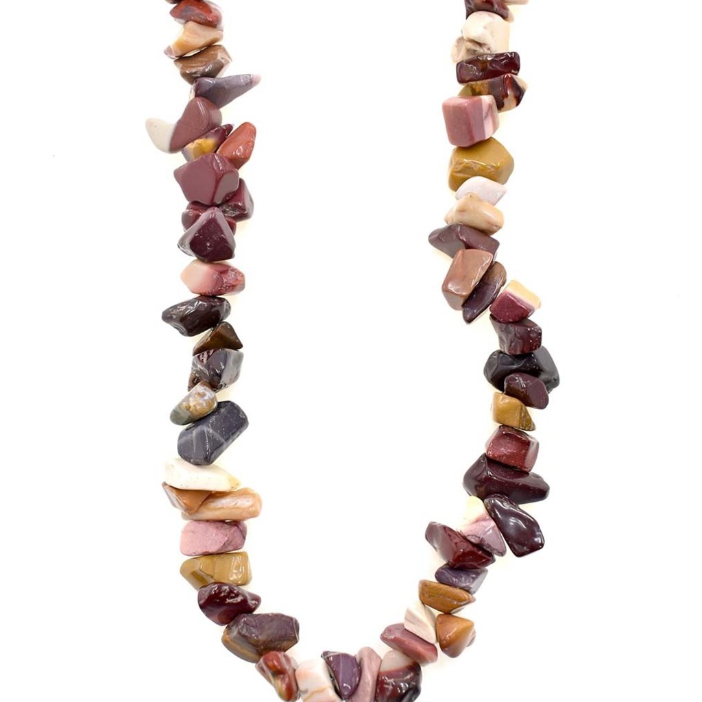 Moukaite Stone Chip 36" Strand