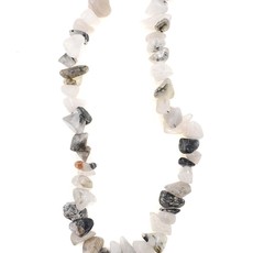 Rutilated Quartz  Stone Chip 36" Strand