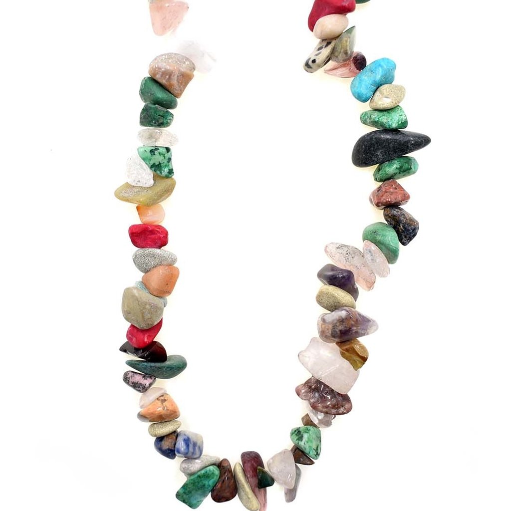 Mixed  Stone Chip 36" Strand