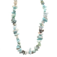 Amazonite Stone Chip 35" Strand