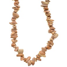 Matte Picture Jasper Stone Chip 32" Strand