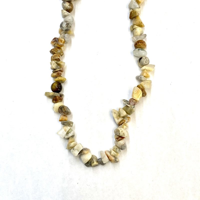 Brazilian Agate Stone Chip 32" Strand