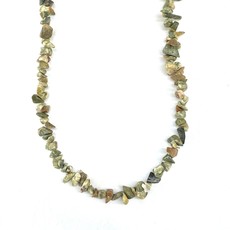 Rhyolite  Stone Chip 36" Strand