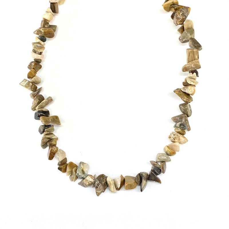 Imperial Jasper Stone Chip 32" Strand