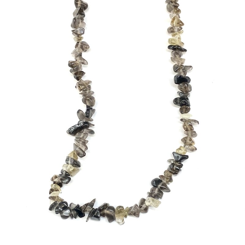 Smokey Quartz Stone Chip 33" Strand