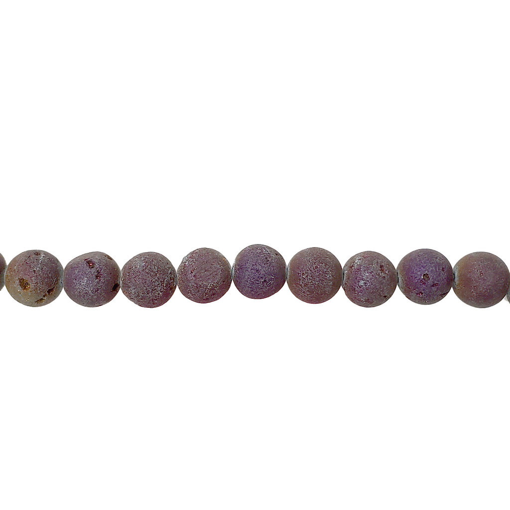 Druzy Bead 8" Strand 12mm