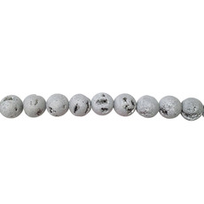 Druzy Bead 16" Wire Strand 8mm