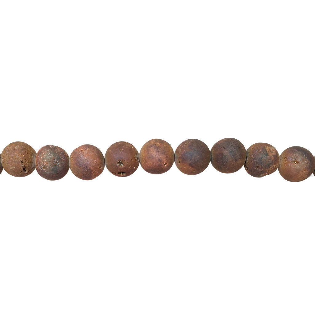 Druzy Bead 16" Wire Strand 10mm