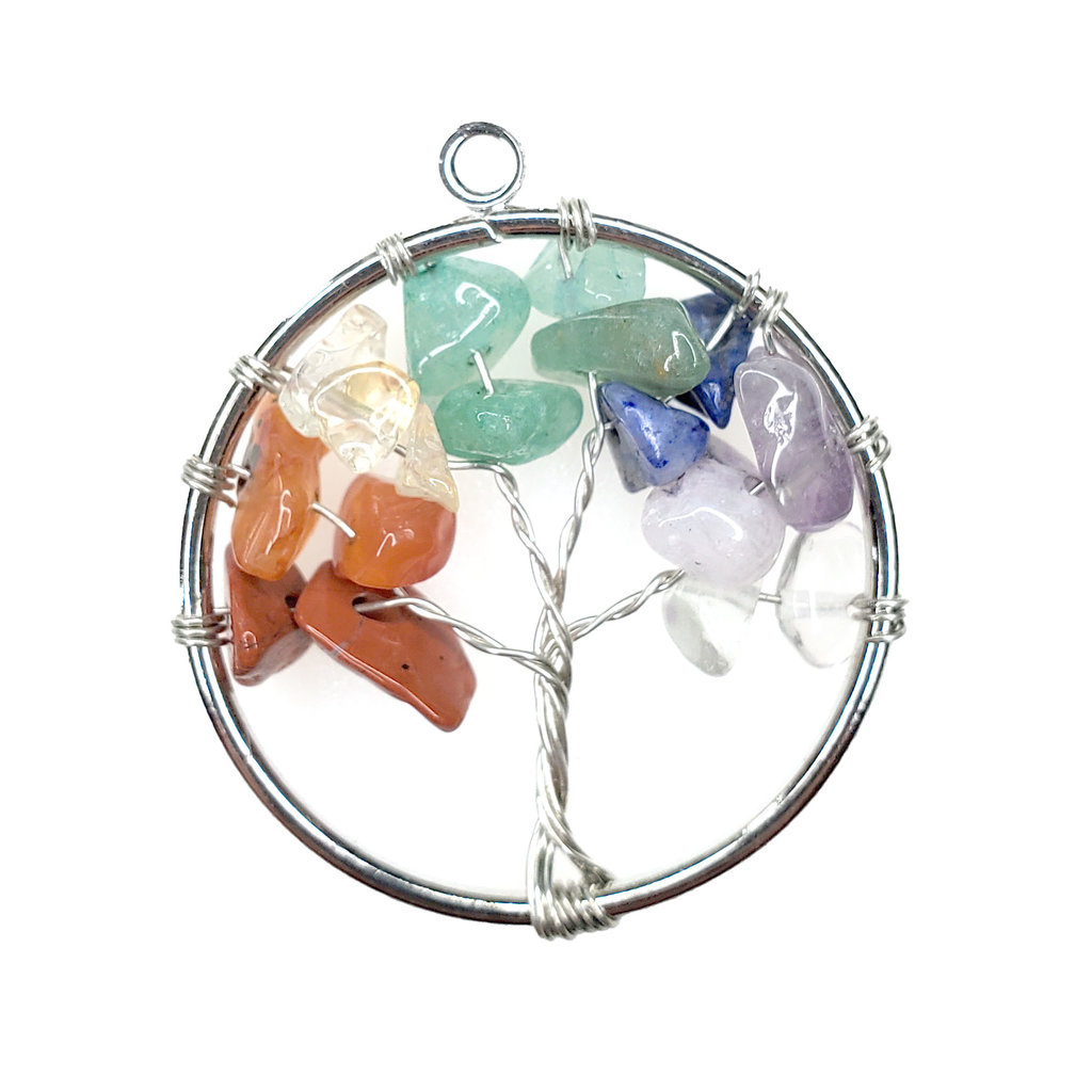 Tree of life Chakra 1" Pendant