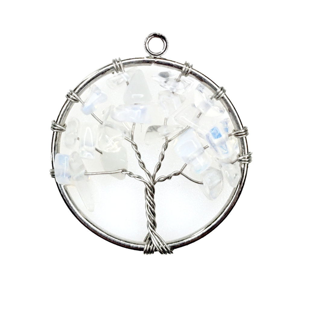 Tree of Life Opalite 1" Pendant