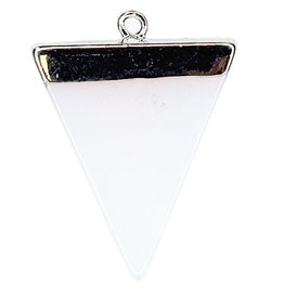 Opalite Triangular Pendant